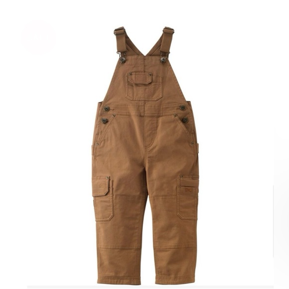 Duluth Trading Co Other - Duluth Trading Co Boys Size 5' DuluthFlex Fire Hose Bib Overalls - worn gently